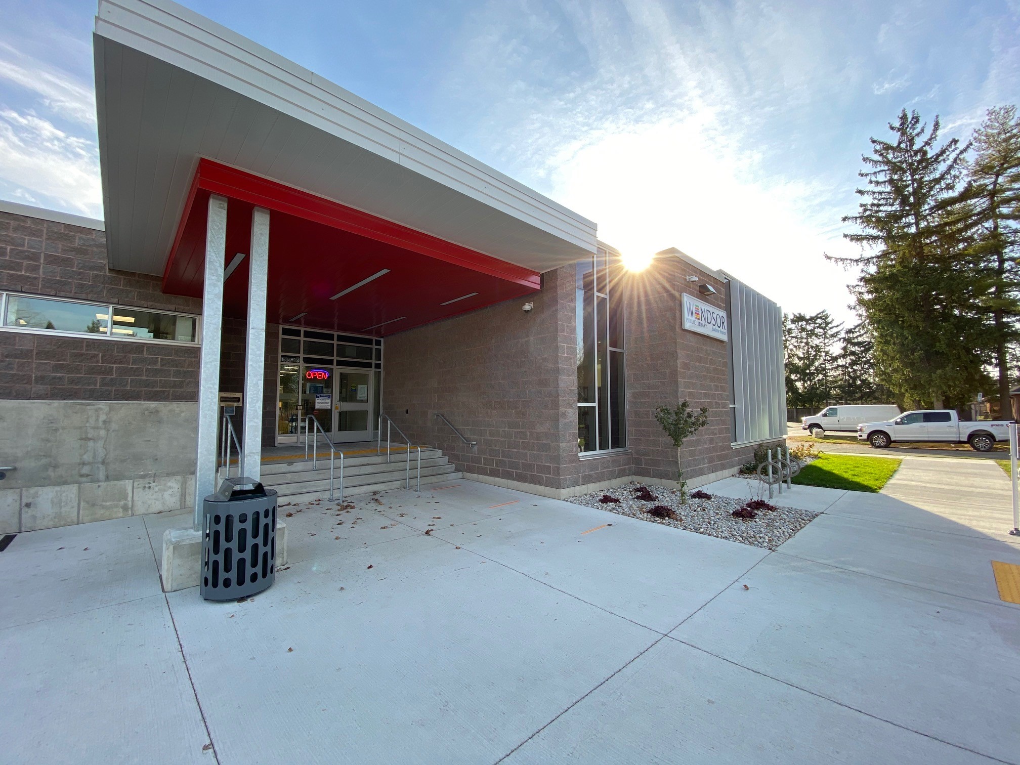 Budimir Public Library Windsor Ontario Exterior