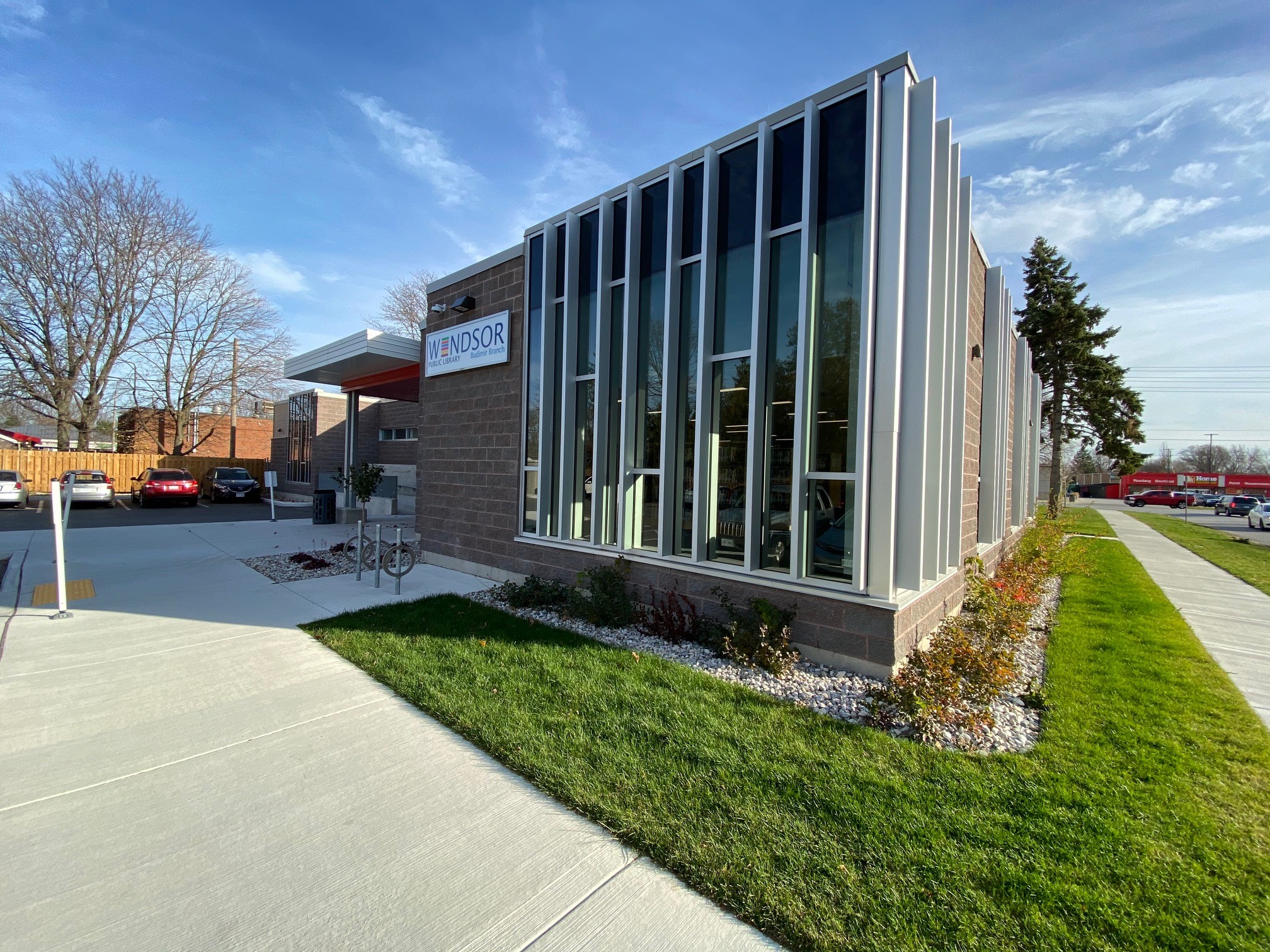 Budimir Public Library Windsor Ontario Exterior