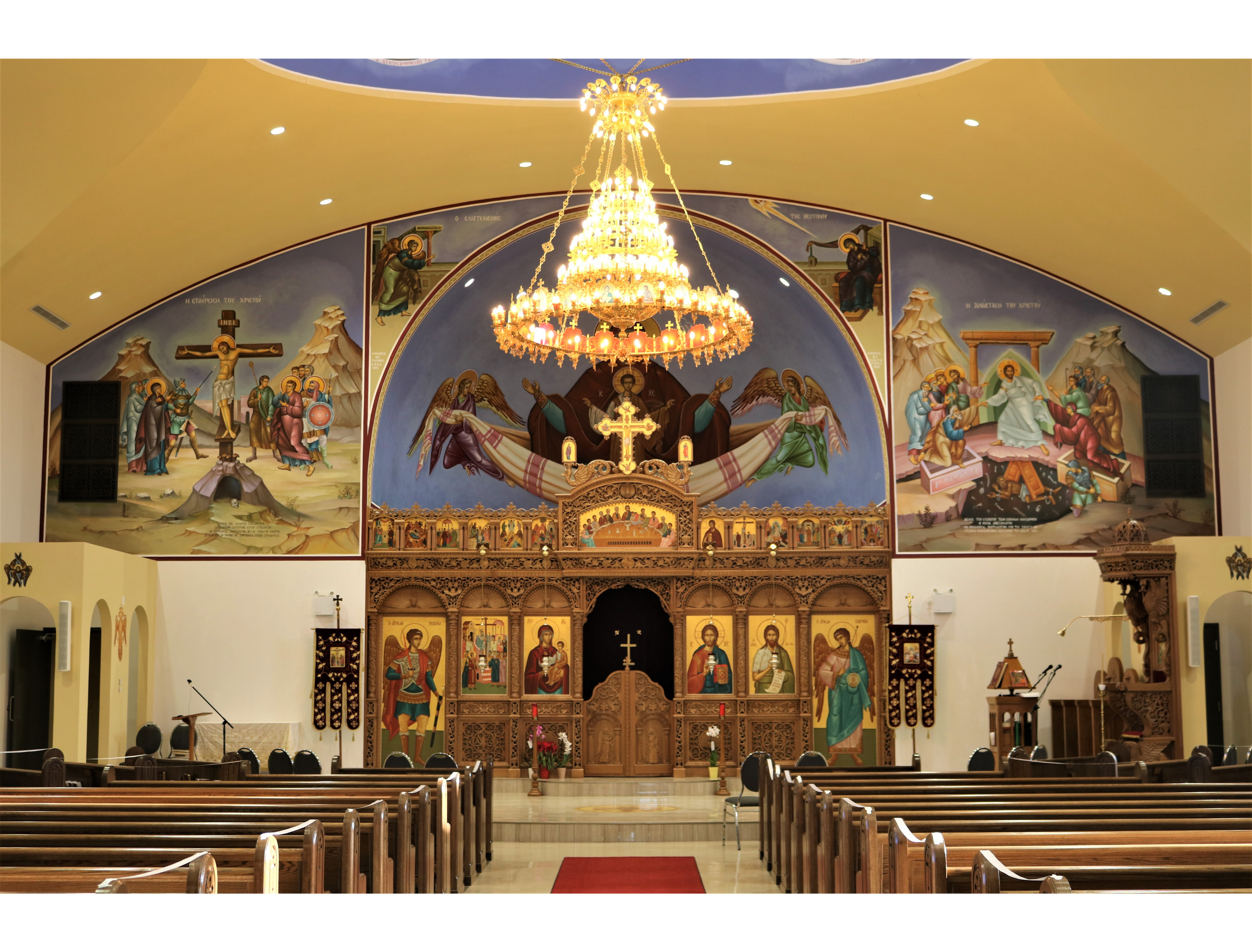 Greek Orthodox Church Windsor Ontario Interior